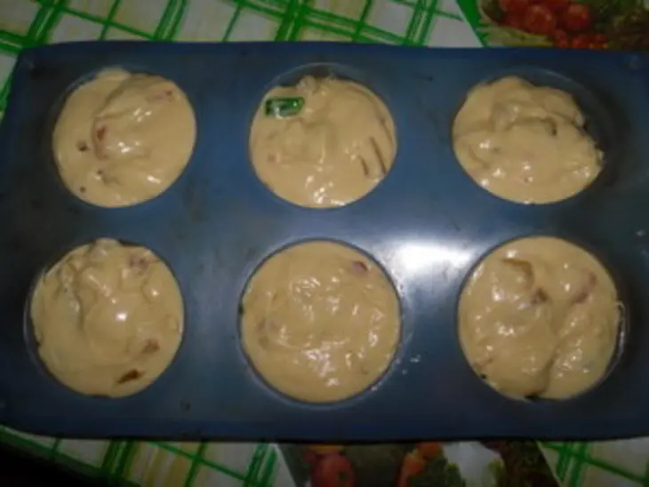 Кексики с грушами и мятным сиропом: шаг 12