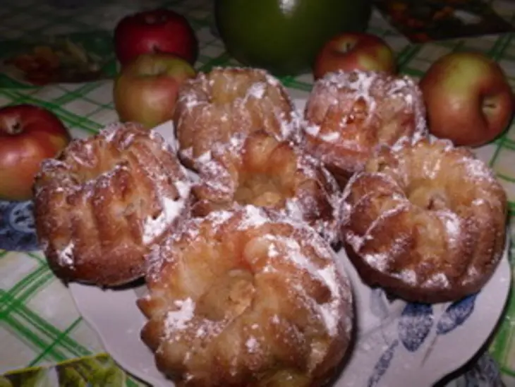 Кексики с грушами и мятным сиропом: шаг 16