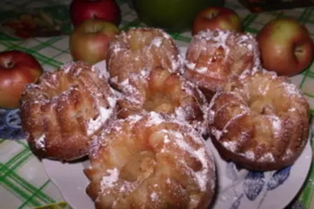 Кексики с грушами и мятным сиропом: шаг 16