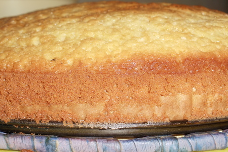 Торт с апельсиновым сиропом под ореховой глазурью: шаг 1