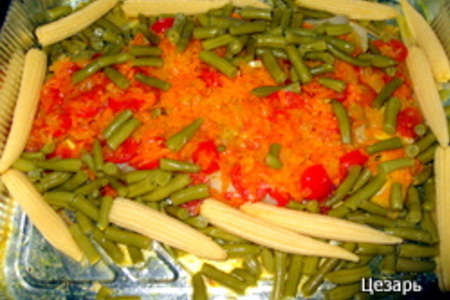 Филе мерлузы с овощами: шаг 9