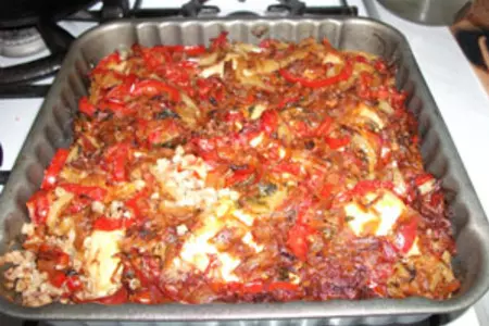 Гречка с овощами и курицей: шаг 6