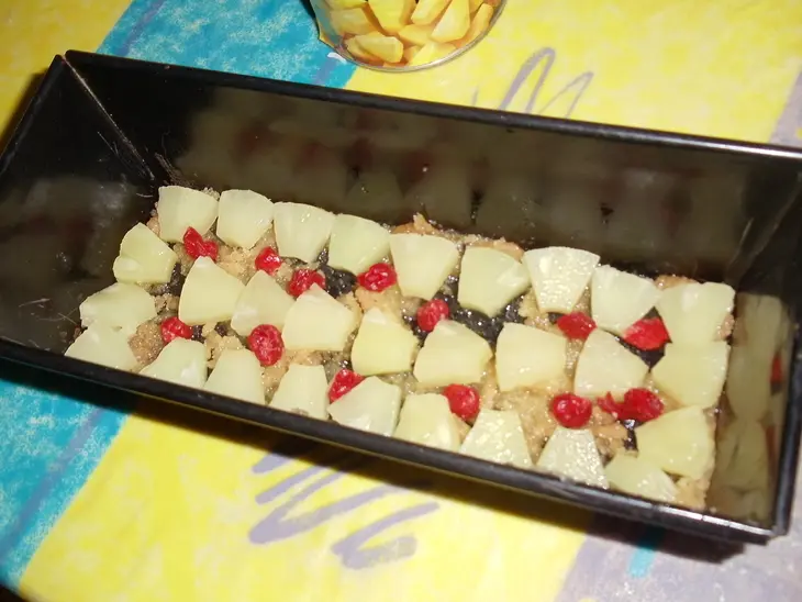 Кокосовые кексы с ананасами: шаг 7