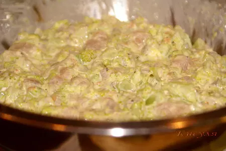 Куриные котлеты с брокколи: шаг 4
