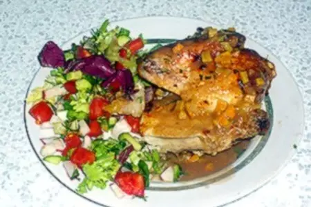 Курица под апельсиновым соусом: шаг 6