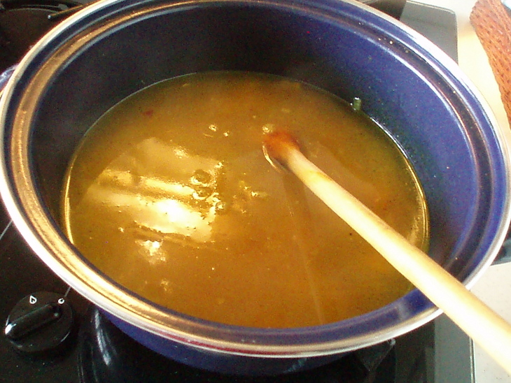 Суп из красной чечевицы по-египетски.: шаг 4