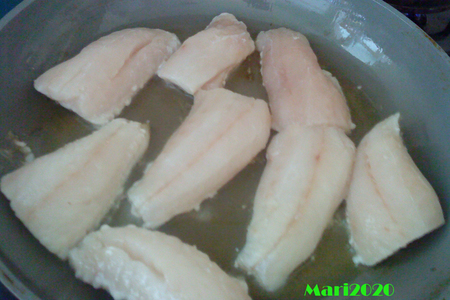 Рыба с зеленью в соусе из тхины со сливками: шаг 14