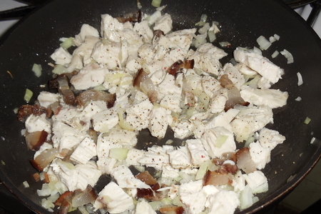 Запеканка из брокколи, с грибами и маслинами+лёгкий зеленый салат: шаг 4