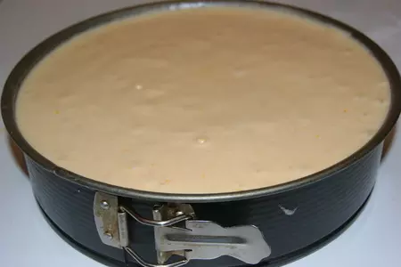 Шифоновый бисквит из тыквы+торт: шаг 3