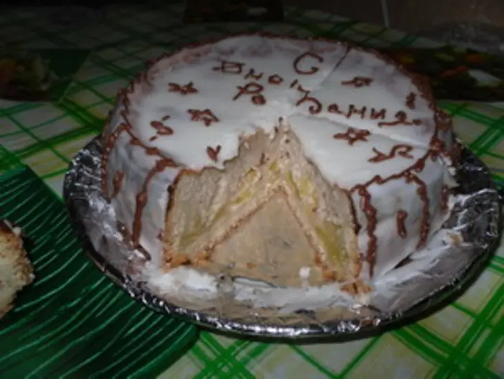 Творожный чизкейк "для любимого": шаг 21