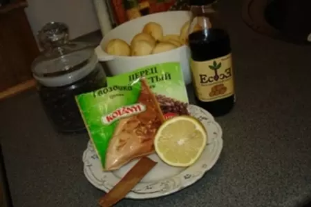 "пряные маринованные груши": шаг 1