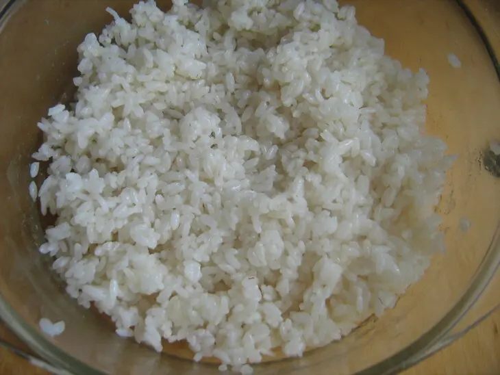 Пирог с рыбой и рисом: шаг 9