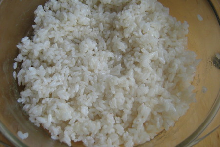 Пирог с рыбой и рисом.: шаг 9