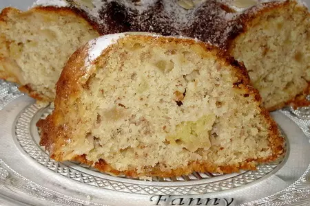 Яблочный кекс с миндалем: шаг 6