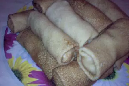 Блинчики с курицей и рисом: шаг 1