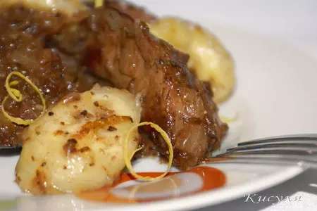 Печень индейки с бананом и ромом: шаг 11