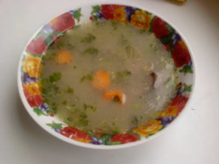 Куриный суп с гречневыми клёцками: шаг 5