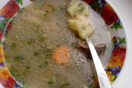 Куриный суп с гречневыми клёцками.: шаг 6