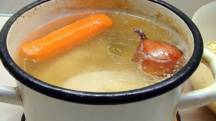 Пшённая каша с курочкой, томлённая в горшочке.: шаг 1