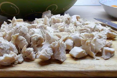 Пшённая каша с курочкой, томлённая в горшочке.: шаг 5
