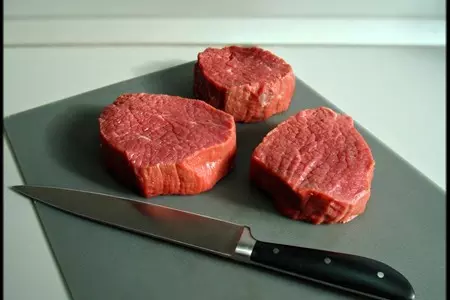 Перечный раундрамб-стейк с грилованными овощами  (pepper raundramb-steak).: шаг 5