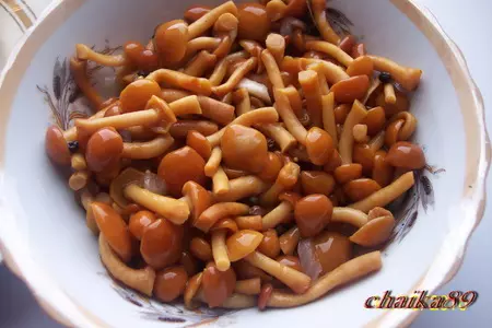 Сыро-грибная закуска: шаг 2