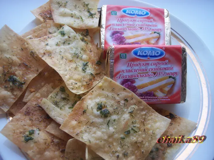 Сыро-грибная закуска: шаг 3