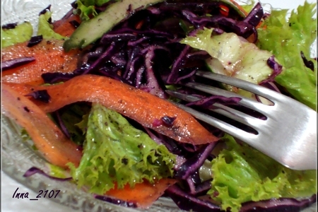 Салат из краснокочанной капусты "по-итальянски": шаг 4