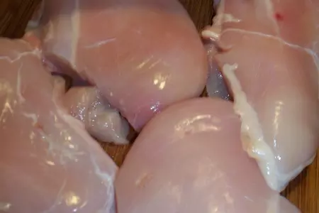 Куриные грудки в вишнёвом соусе по  мотивам китайской  кухни.дуэль.: шаг 6