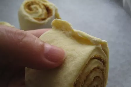Булочки с корицей из "супер быстрого теста": шаг 11