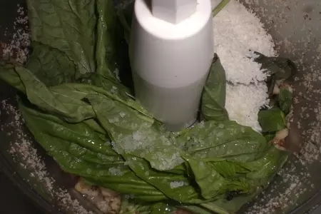 Куриные грудки начинённые кокосовым песто( дуэль): шаг 5