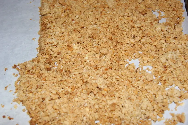 Яблочно-сырные пирожные с хрустящей ореховой корочкой: шаг 2