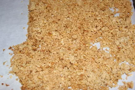 Яблочно-сырные пирожные с хрустящей ореховой корочкой: шаг 2