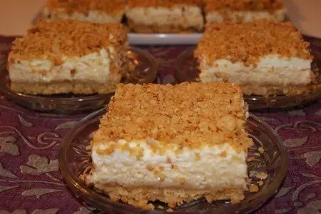Яблочно-сырные пирожные с хрустящей ореховой корочкой: шаг 5