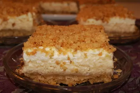 Яблочно-сырные пирожные с хрустящей ореховой корочкой: шаг 6