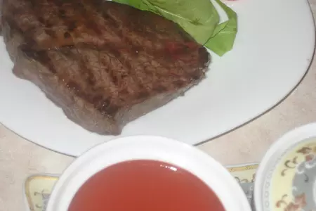 Стейк с кетчупом из слив: шаг 7