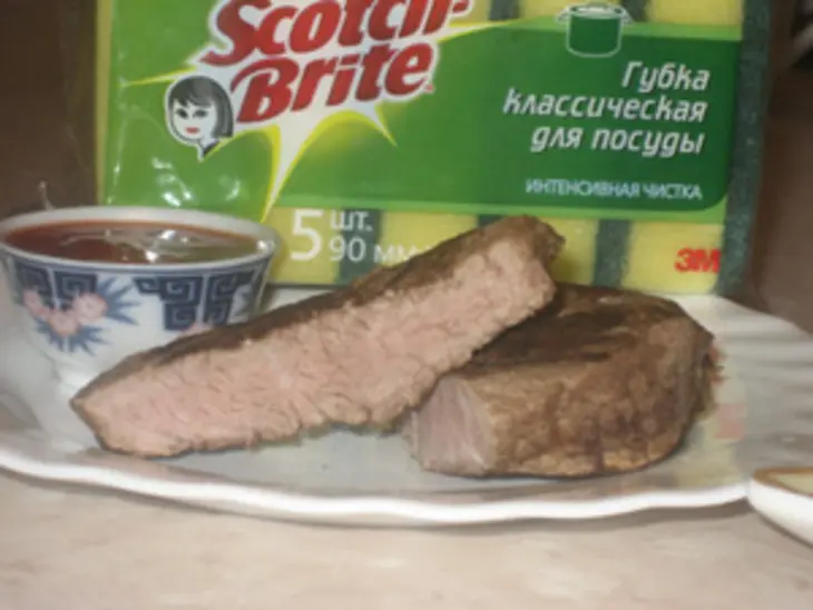 Стейк с кетчупом из слив: шаг 9
