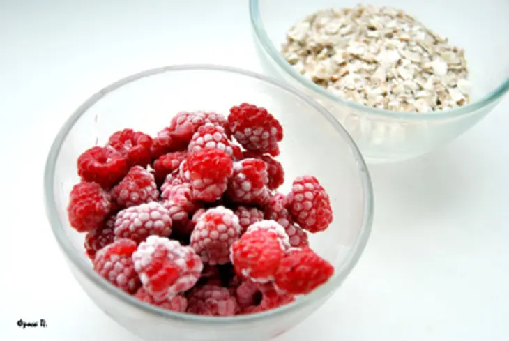 Шотландский десерт "кранахан с малиной" (cranachan with raspberries): шаг 1