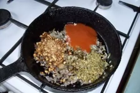 Печень куриная с гранатовым соком: шаг 4