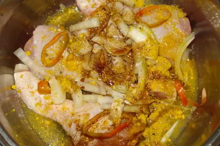 Курица ароматная(в рукаве для запекания): шаг 2