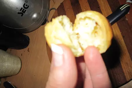 Профитроли сырные и грибные: шаг 8