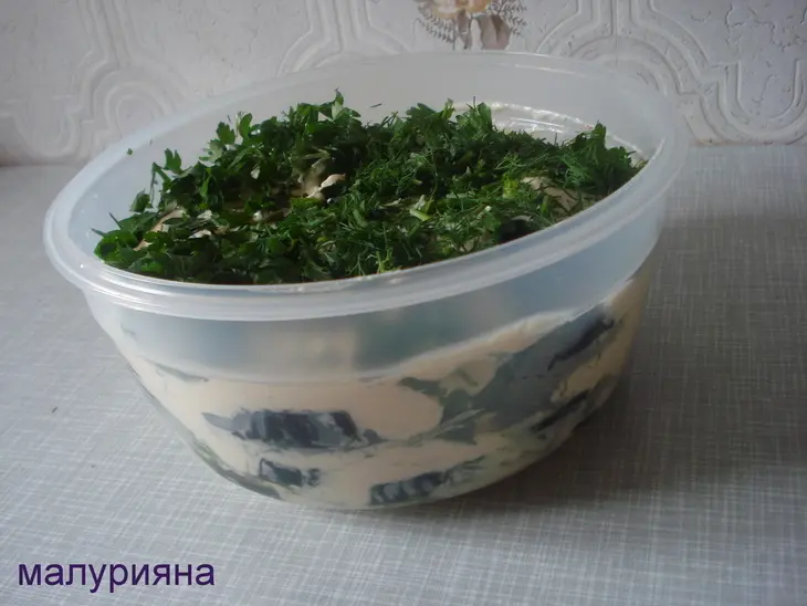 Синенькие по-грузински: шаг 8