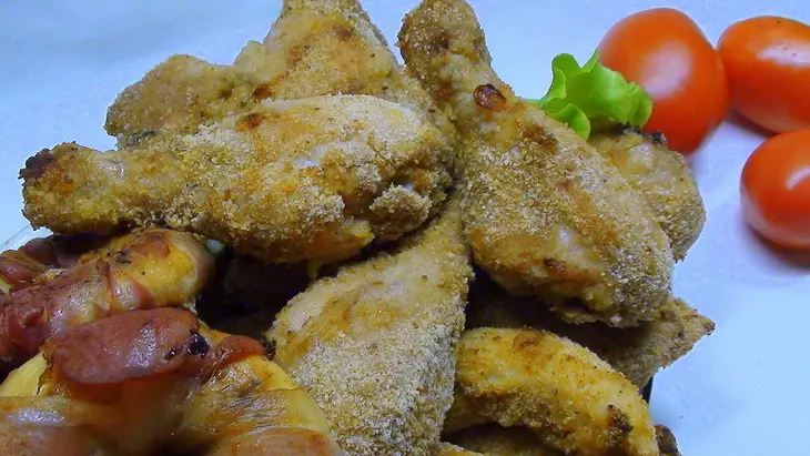 Куриные кусочки в панировке для пивной вечеринки (и не только!). быстро и очень вкусно!: шаг 4
