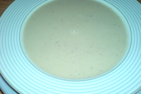 Суп-пюре из запечённых баклажанов и помидорок: шаг 5