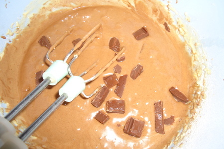 Шоколадно-ореховый торт *в микроволновке*))): шаг 4