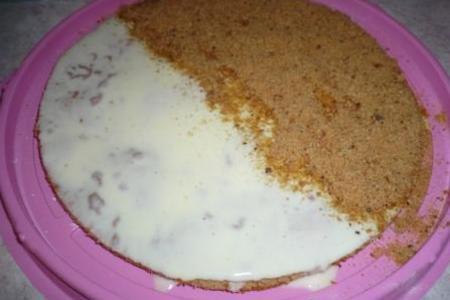 Торт «рыжик от маруська»: шаг 6