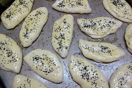 Пирожки с сыром и зеленью: шаг 5