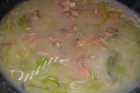 Быстрый лососевый крем-суп: шаг 4