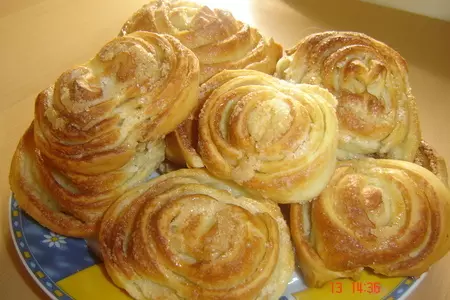 Плюшки с масленной начинкой: шаг 8