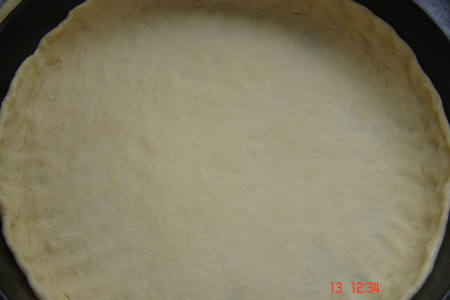 Пирог  с картофельно-творожно-грибной начинкой: шаг 2